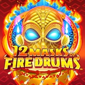 12 Masks of Fire Drums